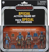 Star Wars Vintage Collection Mandalorian Shriek-Hawk, paquete de 4 figuras de acción Mandalorian, escala 9,5 cm Naty Shop