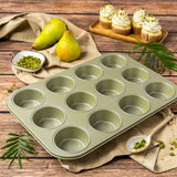 Zenker Muffinform Für 12 Stück – Ressourcenschonende Und Klimaneutrale Backform Für Muffins Und Cupcakes – 12Er Muffinblech Mit Veganer Antihaftbeschichtung Moldes y bandejas para hornear Naty Shop