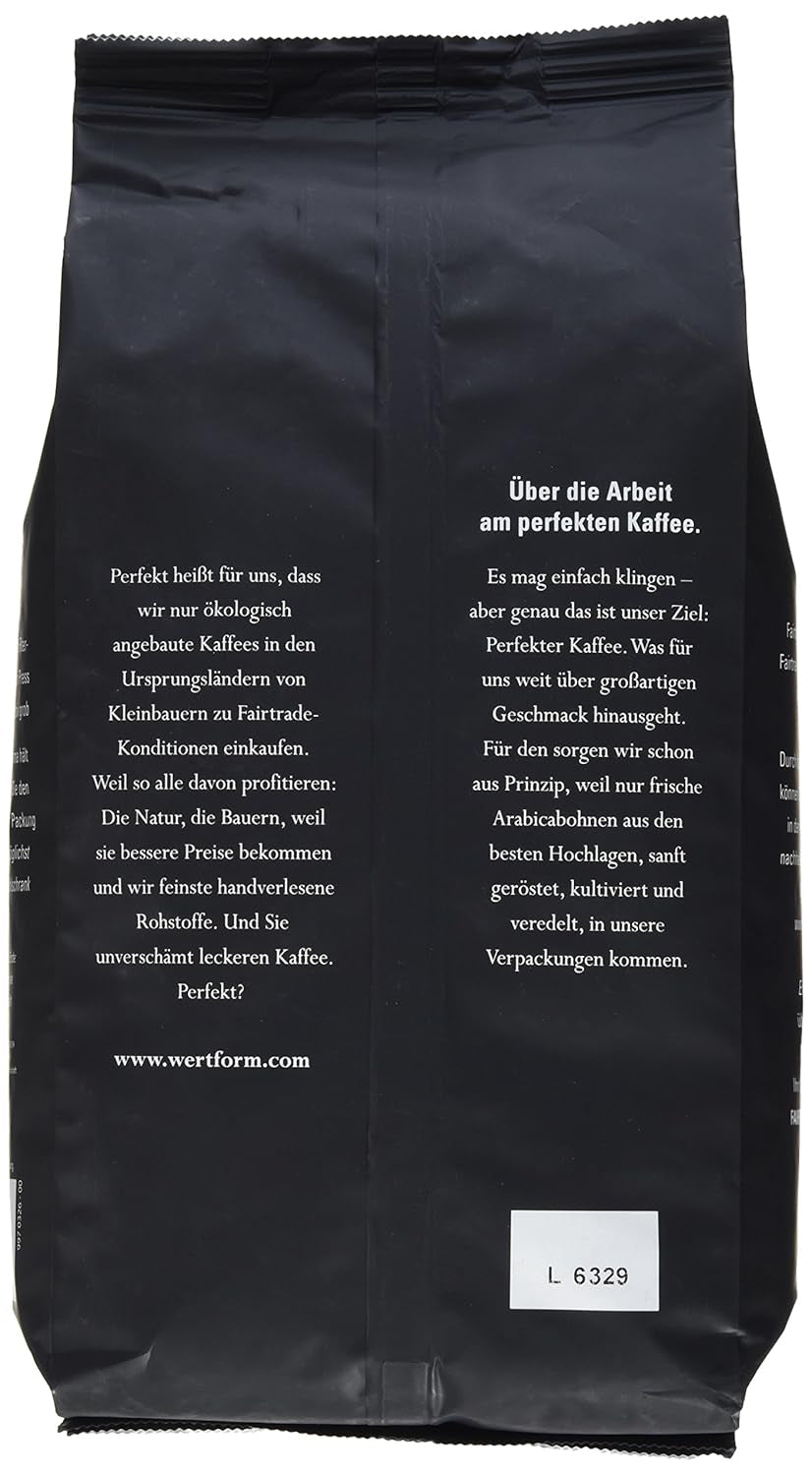 Bio FT Naturland Röstkaffee Crema Arábica, 1kg ganze Bohne