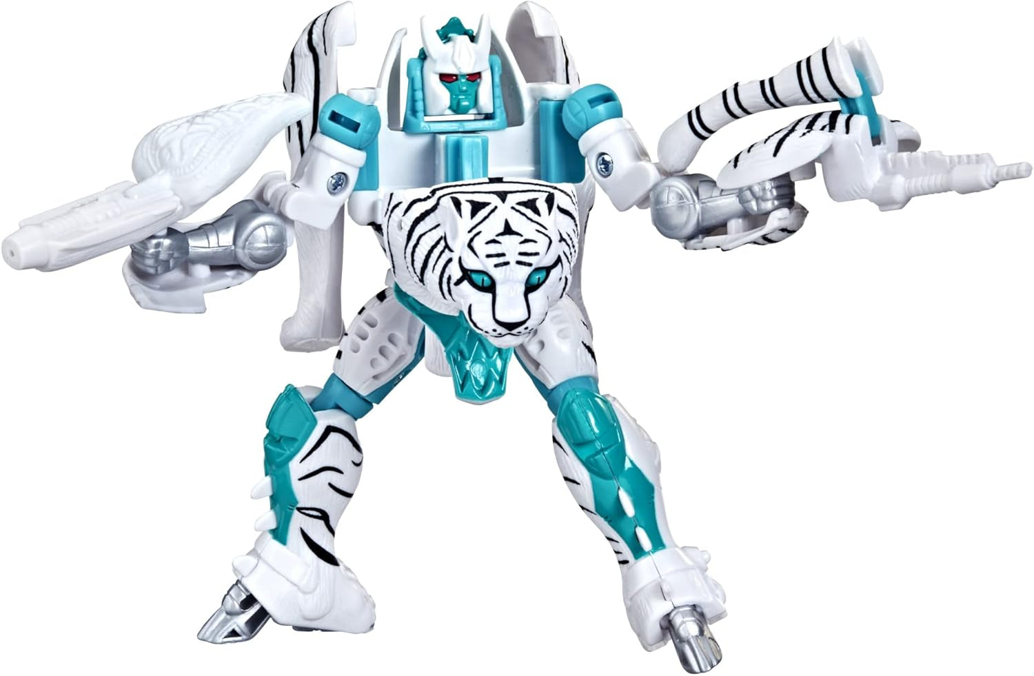 Transformers Toy Vintage Beast Wars, figura de acción de Tigatron para coleccionar (12,5 cm), para adultos y niños mayores de 8 años, F4225, figuras de acción de tamaño múltiple, talla única Naty Shop Default Title