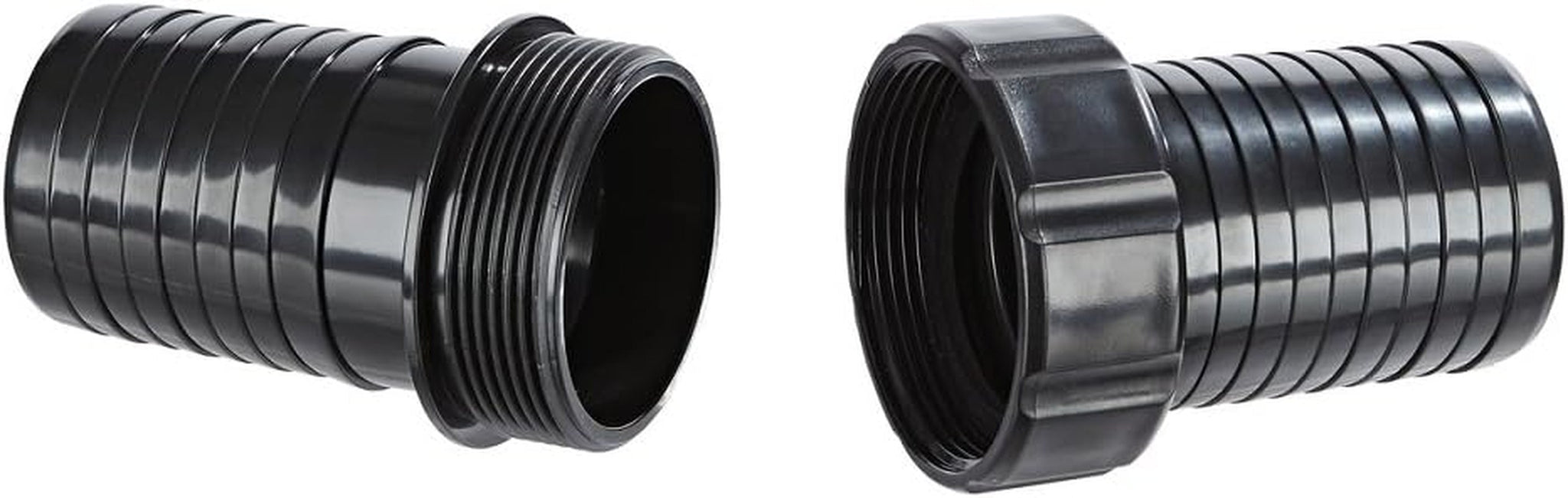 Conector de manguera Oase 2", negro - de material PVC, para conectar mangueras de 2", diámetro 50 cm