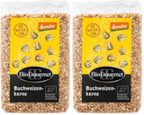 Trigo Sarraceno BioGourmet Demeter – Bolsa 500g | Sin gluten, rico en fibra y regional | De agricultura ecológica alemana (Baden-Württemberg/Baviera) | Ideal para muesli, ensaladas y guarniciones.