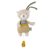 Caja de música Fehn oveja para dormir - peluche con accesorio - canción para dormir "Canción de cuna de Brahms" - juguete infantil para viajar y en casa - juguetes musicales para bebés y niños Bebe Naty Shop Toys La naturaleza del oso