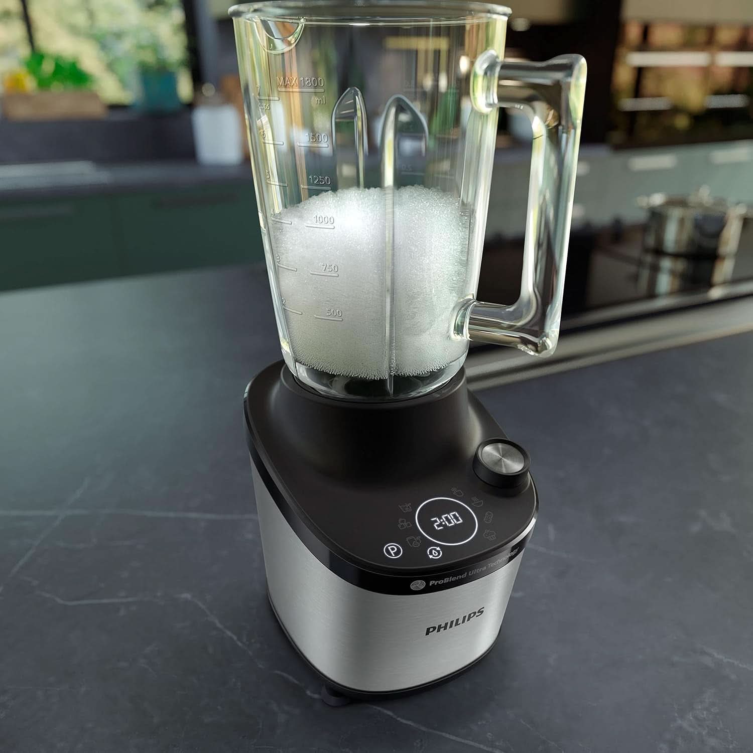 Batidora PHILIPS Serie 7000 HR3760/00, 2l, 1500W, 12 velocidades, negra Cocina Naty Shop