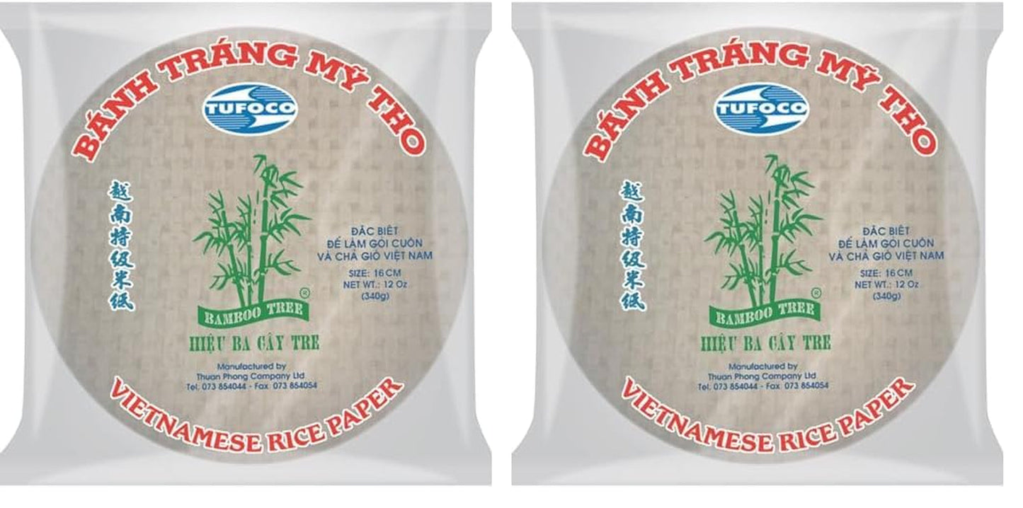 ARBOL DE BAMBÚ - Papel de arroz 22 cm. (Rollitos de verano) - 1 x 400 g