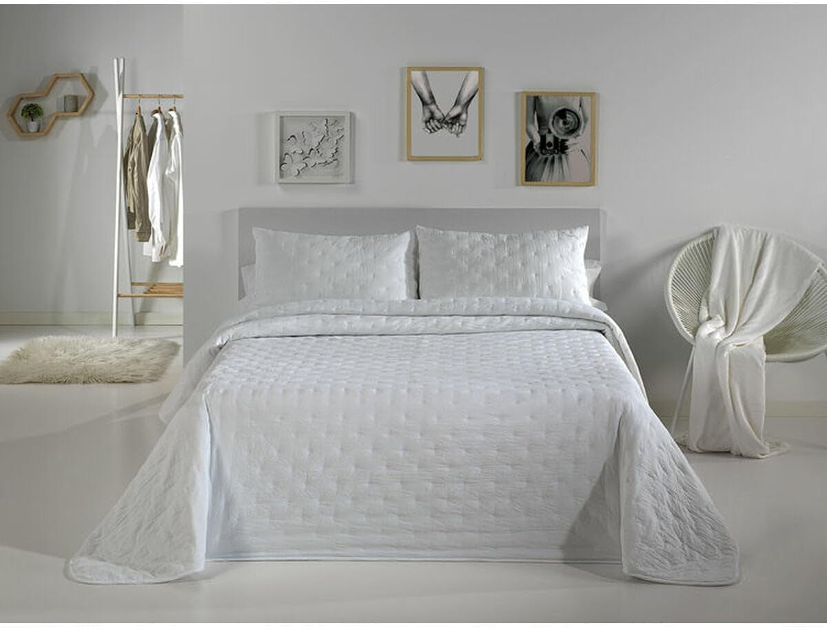 Pierre Cardin 1 Bouti Dots - Cama 90 cm - Color Gris C5 Edredones y edredones Naty Shop Blanco C4 Cama 135 cm