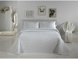 Pierre Cardin 1 Bouti Dots - Cama 90 cm - Color Gris C5 Edredones y edredones Naty Shop Blanco C4 Cama 135 cm