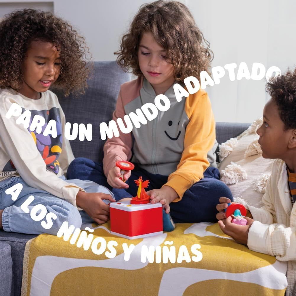 - Cuentos para niñas y niños, altavoz con el personaje del elefante, juego educativo, contenido en español, apto desde 0 años Bebe Toys Naty Shop