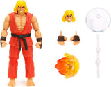 Jada Toys Figura de Street Fighter Guile (15 cm) - Street Fighter 2: The Final Challengers Figura de acción móvil coleccionable con cabeza, manos y accesorios alternativos, figuras de acción para mayores de 13 años Naty Shop Ken