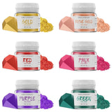 Purpurina comestible, 3 gramos Naty Shop Colores clásicos