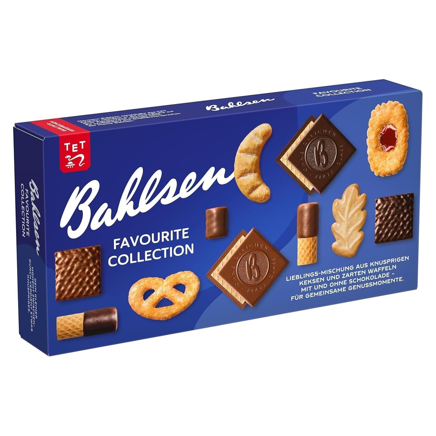 Bahlsen Favourite Collection S Paquete de 6 galletas crujientes y mezcla de oblea con chocolate amargo y leche (6 x 161 g / 966 g)