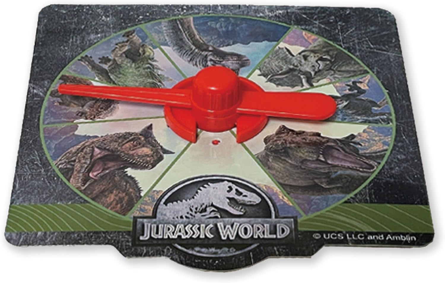 EPOCH Games - Jurassic World Trembling Volcano 7509 Juego de mesa de juguete de dinosaurio para niños a partir de 4 años
