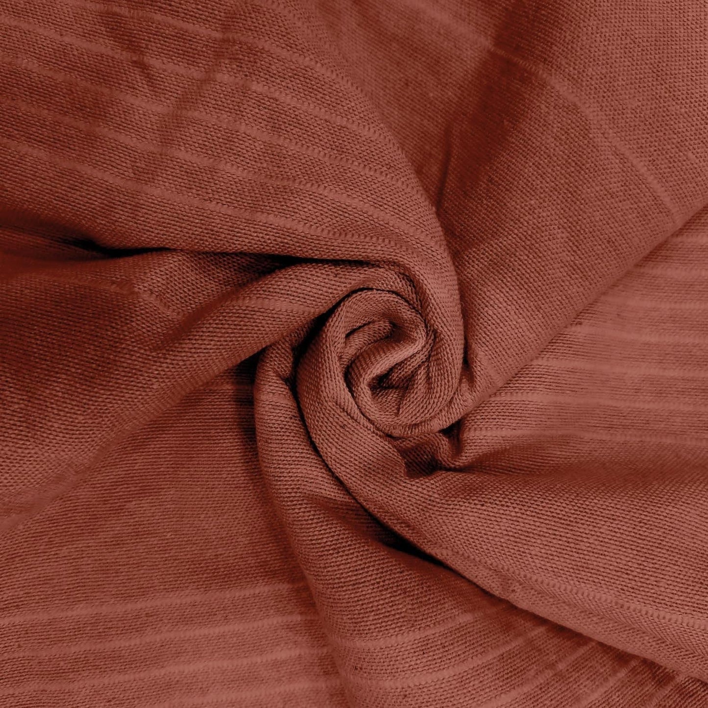 Soleil D'Ocre, Adele, colcha, funda para sofá, algodón, rojo ladrillo, 220 X 240 Cm Camas y mantas Besuche den Soleil d'ocre-Store