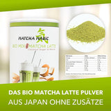 Matchamagic: matcha latte en polvo orgánico de Japón con azúcar de flor de coco para un delicioso té
