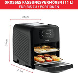 Tefal Easy Fry Oven & Grill Freidora de aire caliente 9 en 1, 11 L Para 6 raciones, 7 accesorios, 8 programas, recetas online Electrodomésticos Naty Shop