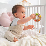HABA 306692 - Juguete para atrapar con rueda de bolas, Juguete para atrapar a partir de 6 meses, Made in Germany, Coloridos Bebe Toys Naty Shop