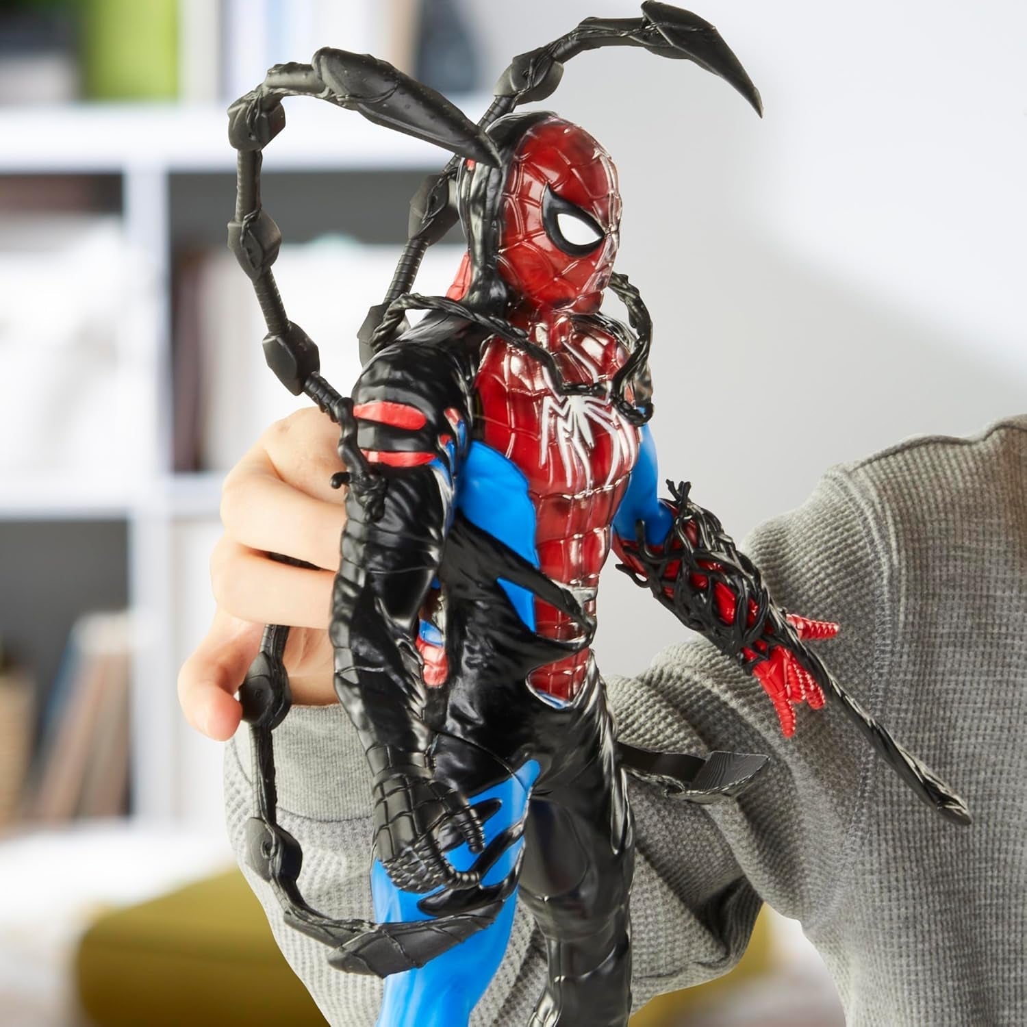 Figura de acción Marvel Spider-Man Venomversus Spider-Man Color Changer con accesorios Figuras de acción Naty Shop