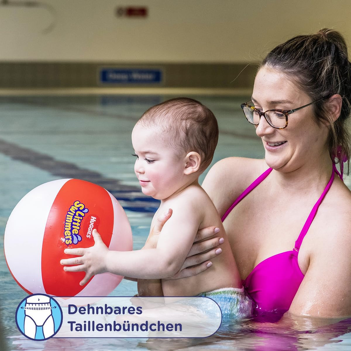 Huggies Little Swimmers Schwimmwindeln, tamaño 2-3 (3-8 kg), 1 paquete con 20 piezas