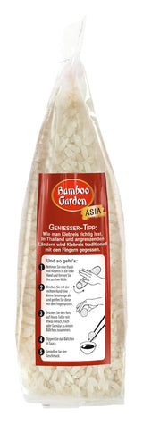 Bamboo Garden - Arroz pegajoso, 500g por bolsa