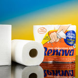 Rollos de cocina Renova Renova Ultrapower | 24 rollos XXL = 60 rollos estándar | 3 capas ultraabsorbentes y de máxima resistencia | papel certificado fsc