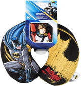 DC Comics Cojín Cervical Suave para Viaje en Coche Batman, Seguridad Infantil, Confort, Superhéroe, Hombre Murciélago, Cuscino Da Viaggio Auto, Azul Claro, Talla única, Almohadas de Viaje Naty Shop