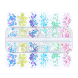 JMEOWIO Nail Glitter 12 Rejillas Sirena Nail Art Decoración Accesorios Diseño de Uñas