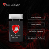 Tonino Lamborghini Intenso para hombres 4.2 oz EDT Spray Naty Shop Productos para desenredar el cabello
