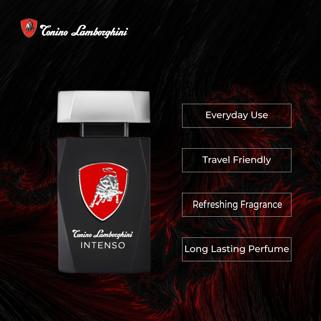 Tonino Lamborghini Intenso para hombres 4.2 oz EDT Spray Naty Shop Productos para desenredar el cabello
