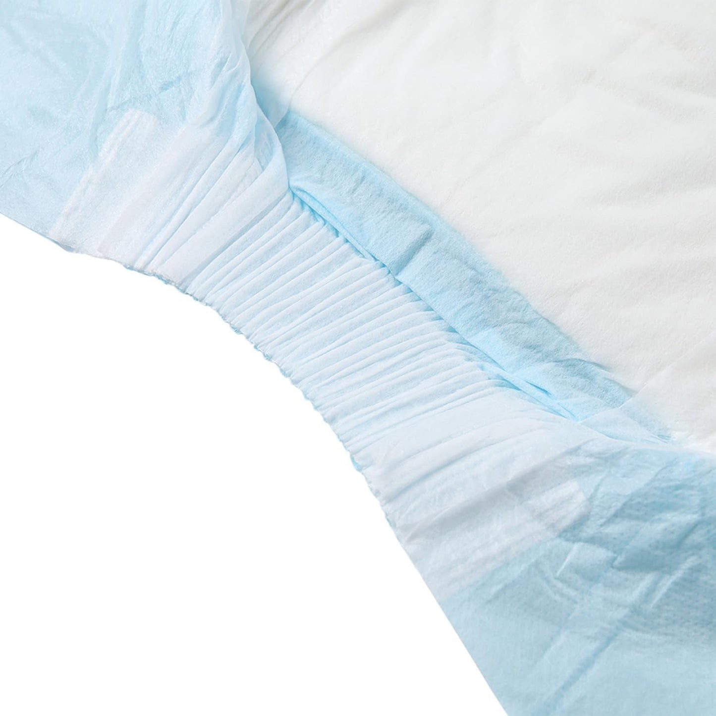 CutiePlusU Pañales para adultos, paquete de 10 bragas desechables para incontinencia con trabillas para mujeres y hombres, máxima absorbencia durante la noche - azul (tamaño grande 94-119 cm)