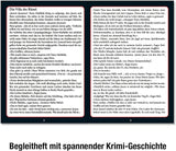 Los tres??? - Puzzle Crimen - La Villa de los Puzzles By KOSMOS 697976, 300 piezas, Brillan en la oscuridad, Con lámpara UV, Lectura, Puzzle, Resolución de puzzles, Puzzle de detectives Desde 10 años Puzzle Naty Shop
