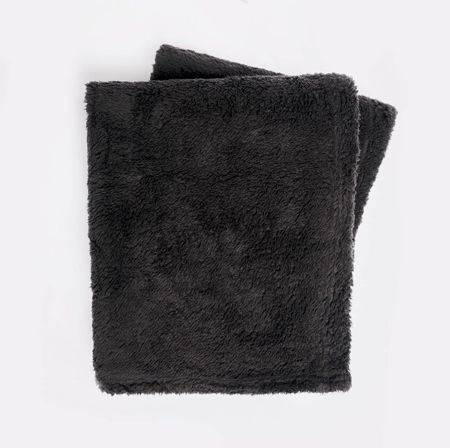 Brentford's Teddy - Manta polar para cama grande, felpa, muy suave, cálida, para sofá cama, color negro - 150 x 200 cm Camas y mantas Besuche den Brentfords-Store