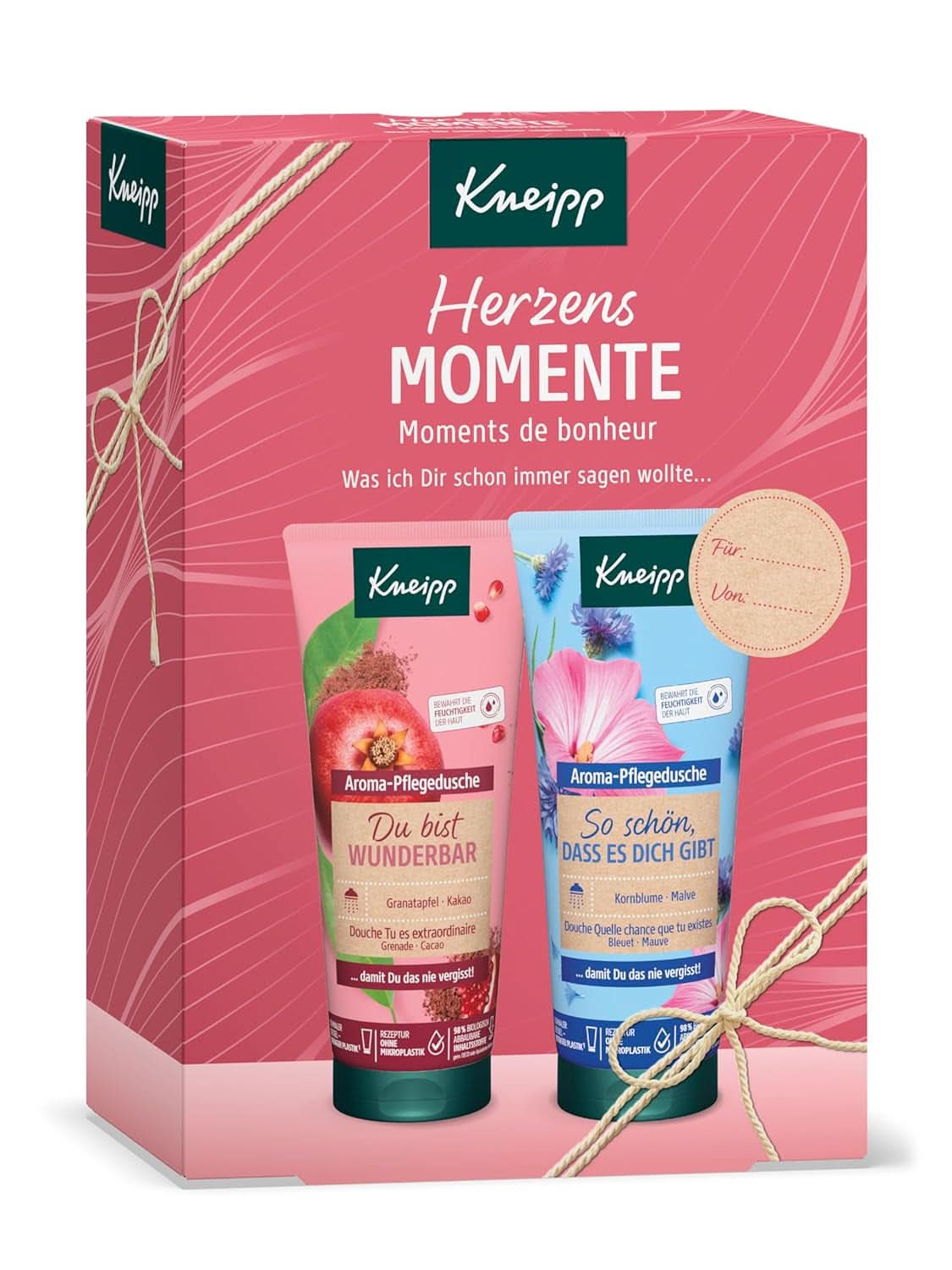 Kneipp Pack Regalo de 2 Geles de Ducha Aromaterapia 2 x 200ml Ducha y Baño Naty Shop