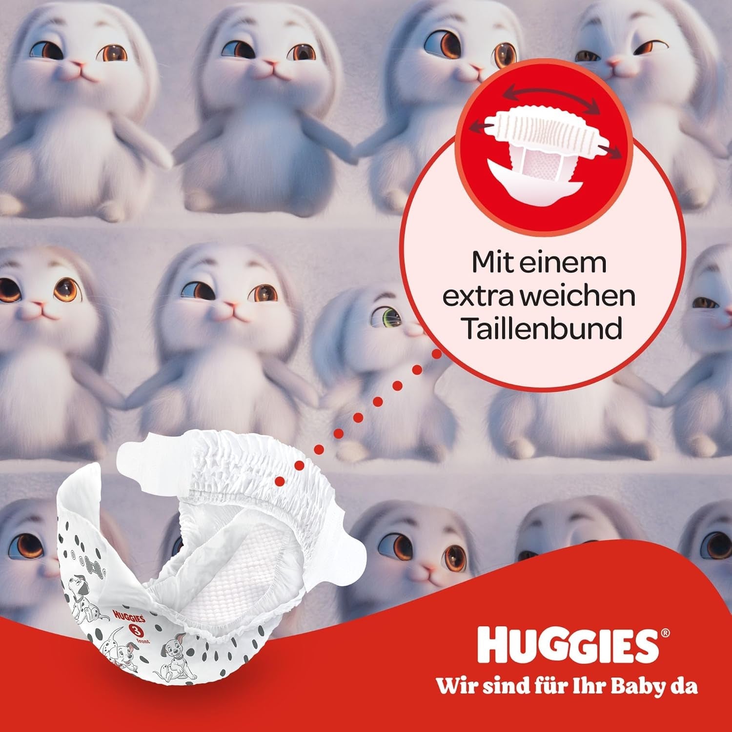 Huggies Pañales para bebé Little Movers Diseño Disney Tamaño 4 Caja mensual de 150 unidades (3 x 50)