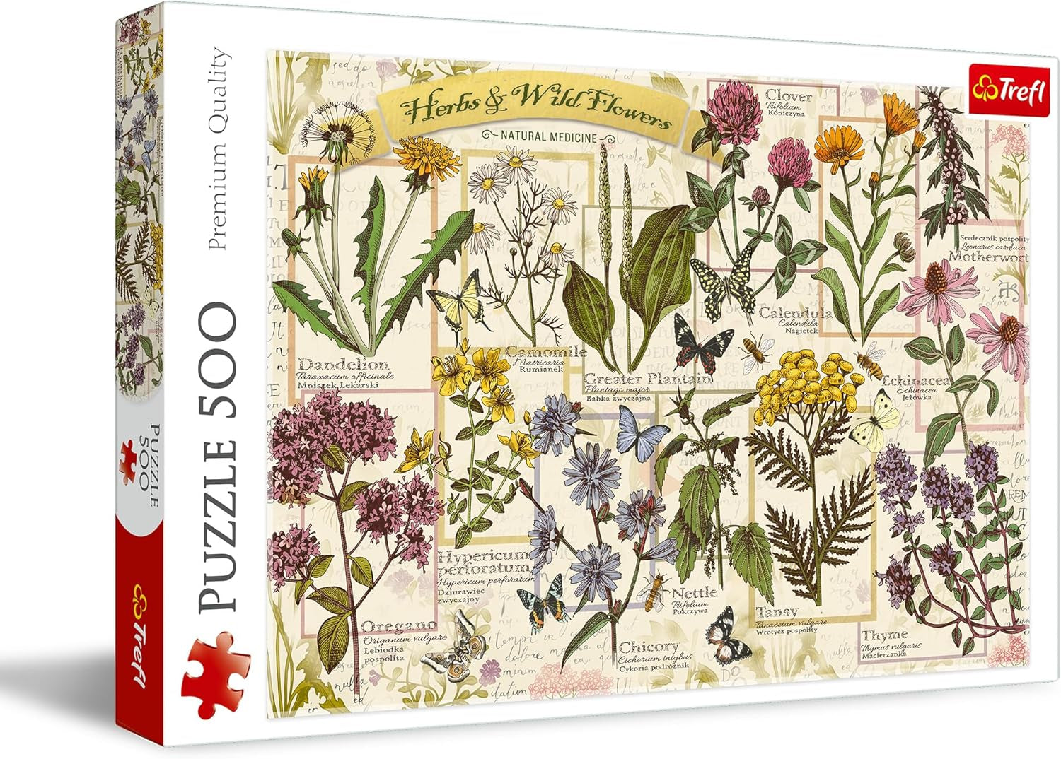 Puzzle 500 hierbas medicinales Puzzle Naty Shop Título predeterminado
