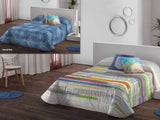 Edredón MR, reversible, para camas de 135/150 cm - Sedalinne Edredones y edredones Naty Shop