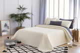 Todocama Fine Boutique Colcha con Estampado de Diamantes Primavera Verano Otoño Invierno 100% Microfibra Extra Suave Colcha Multifuncional 105-200 X 260cm Beige Camas y Mantas Besuche den Todocama-Store Beige Cama 105 - 200X260Cm