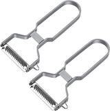 Pelador en juliana Westmark, pelador de acero inoxidable Naty Shop Deluxe (juego de 2 piezas)