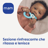 Masaje refrescante de encías Mam Cooler, 4 meses, verde