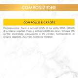 Albóndigas vegetales húmedas de pollo y zanahoria Purina Gold, 24 latas de 85 g cada una