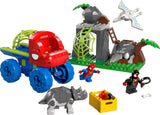 LEGO Marvel Equipo de Spidey en misión de rescate en el Dino Truck Coche de juguete para construir para superhéroes Set de aventuras para niños a partir de 4 años Spidey y sus súper amigos 11199 Juegos de construcción Besuche den LEGO-Store