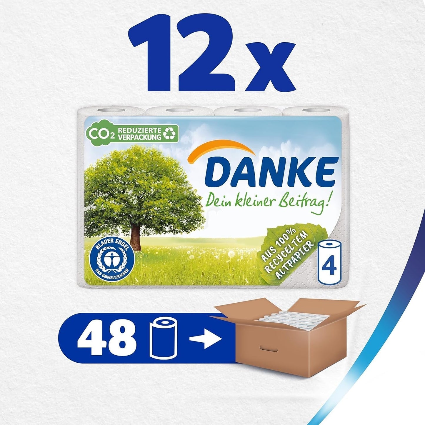 Papel higiénico Gracias 56 piezas, rollos 7X8, 3 capas