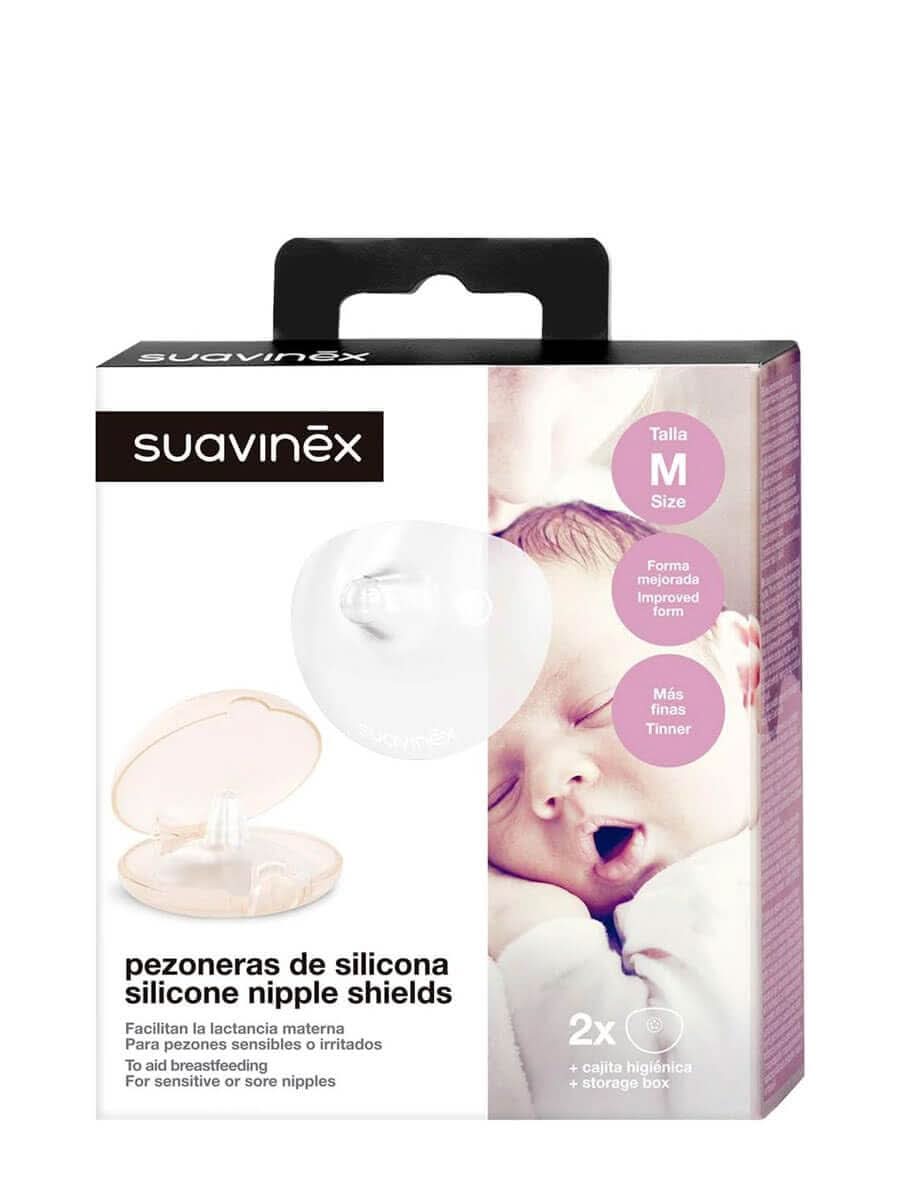 Suavinex 3304105 - Brustwarzenschutz 2Er Pack/Transparente Accesorios Alimentación y Lactancia Bebe Naty Shop