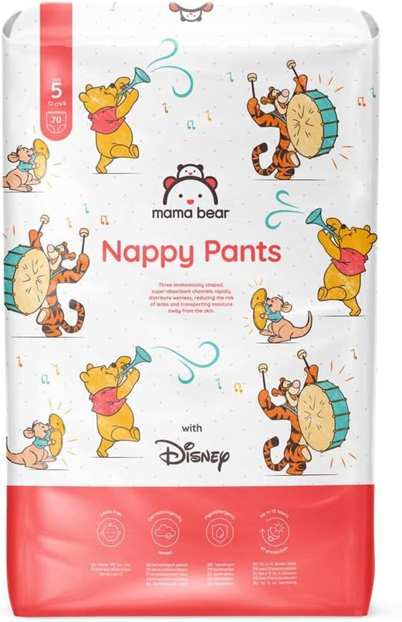 Marca Amazon: Mama Bear Disney Talla 6 (15+ kg) - Paquete mensual, Blanco, 120 piezas (2 paquetes de 60)