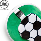 Almohada de viaje con mascarilla Relaxeazzz - Fútbol Almohadas de viaje Naty Shop