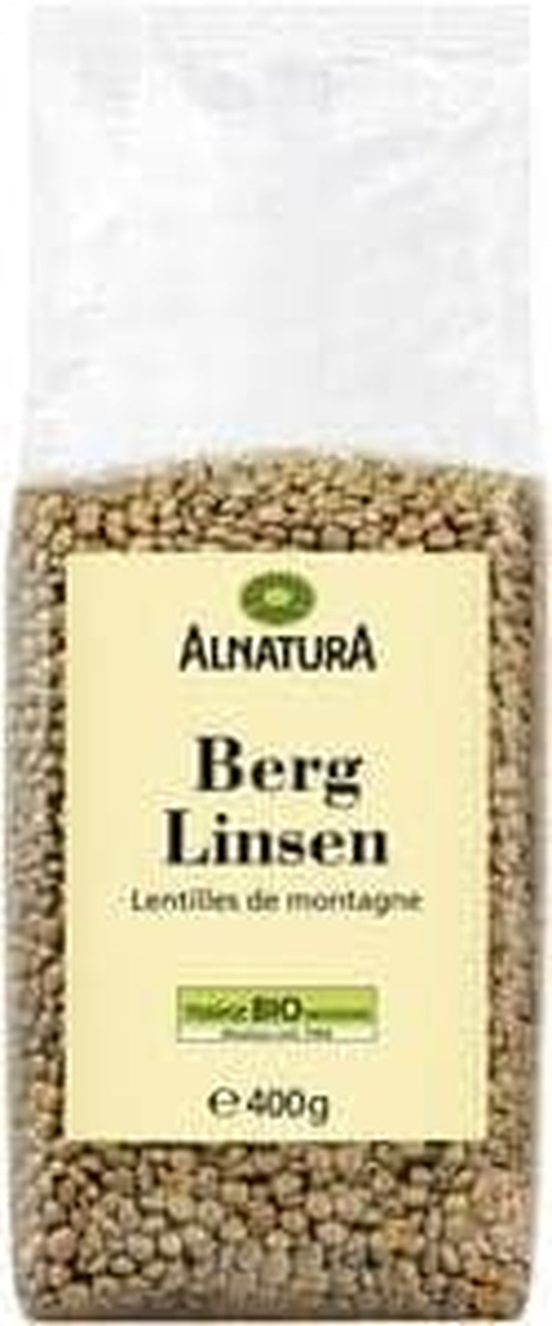 Lentejas de montaña ecológicas, 400 g