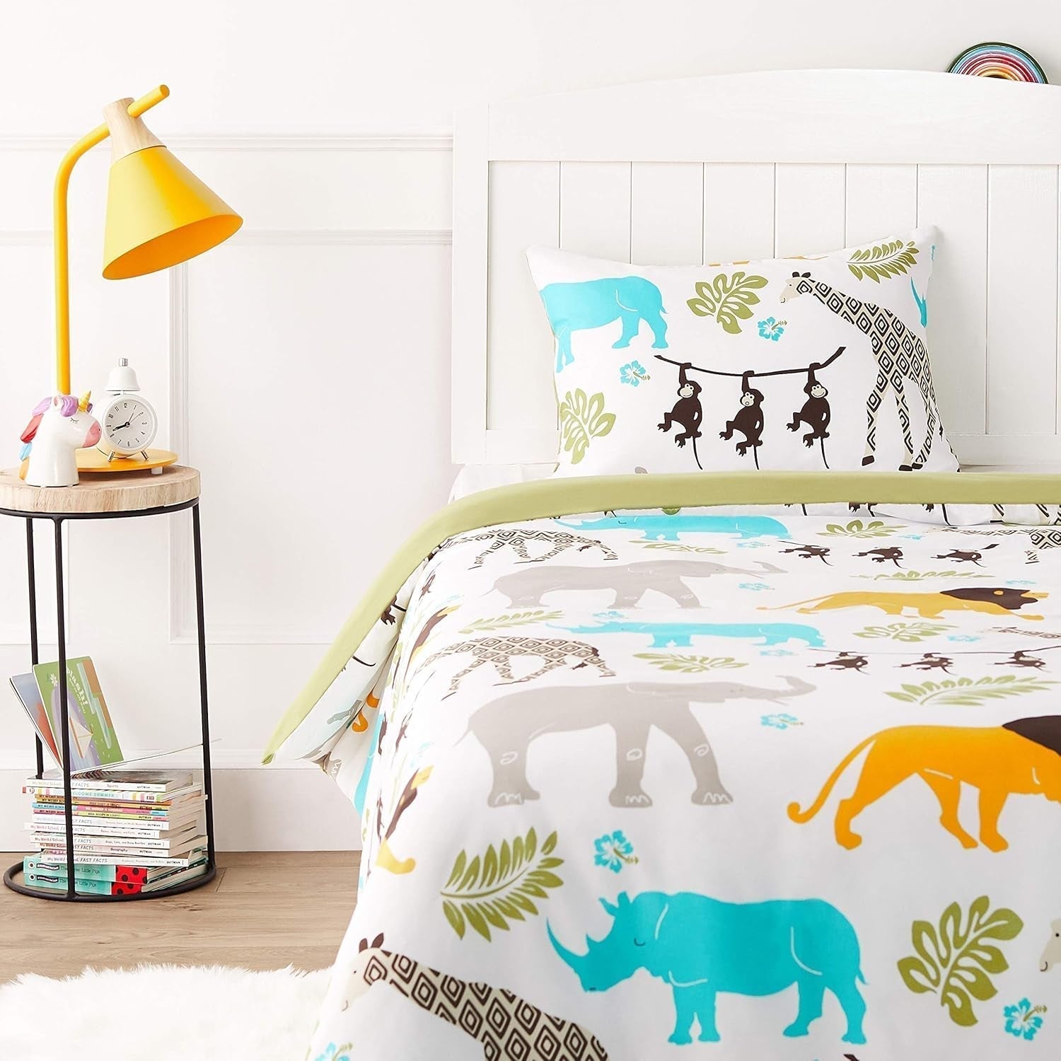 Juego de ropa de cama microfibra Amazon BASONS BASON Naty Shop Tierdruck 100 X 135 Cm 1 Kissenbezug 40 X 60 Cm