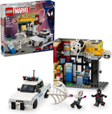 LEGO Marvel Spider-Verso: Miles Morales vs. Spot - Juego de superhéroe con coche de juguete - 4 minifiguras y minimercado - Regalo para niños y niñas a partir de 9 años 76311 Juegos de construcción Besuche den LEGO-Store Default Title