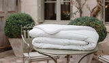 COLAS NORMAND Edredón cálido, lavable a 95°C, 240 X 220 Cm, duradero, microfibra, suave, sedoso y confortable, hecho en Francia, blanco Edredones y edredones Naty Shop