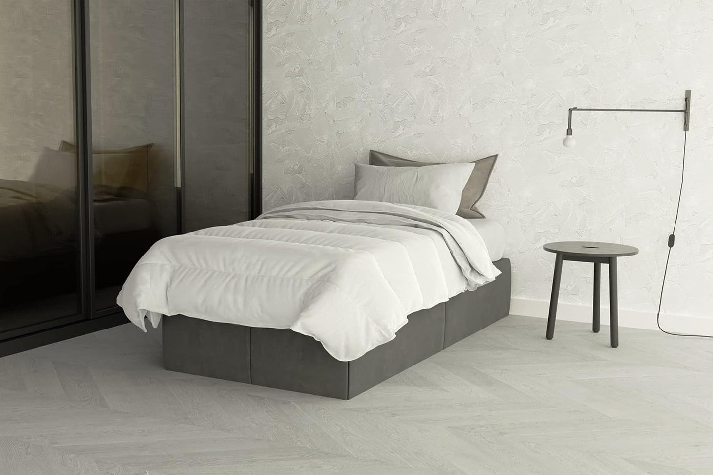 Edredón Prestige 4 Stagioni 4 Estaciones Blanco, 100% Microfibra, 150X200Cm Edredones y edredones Naty Shop