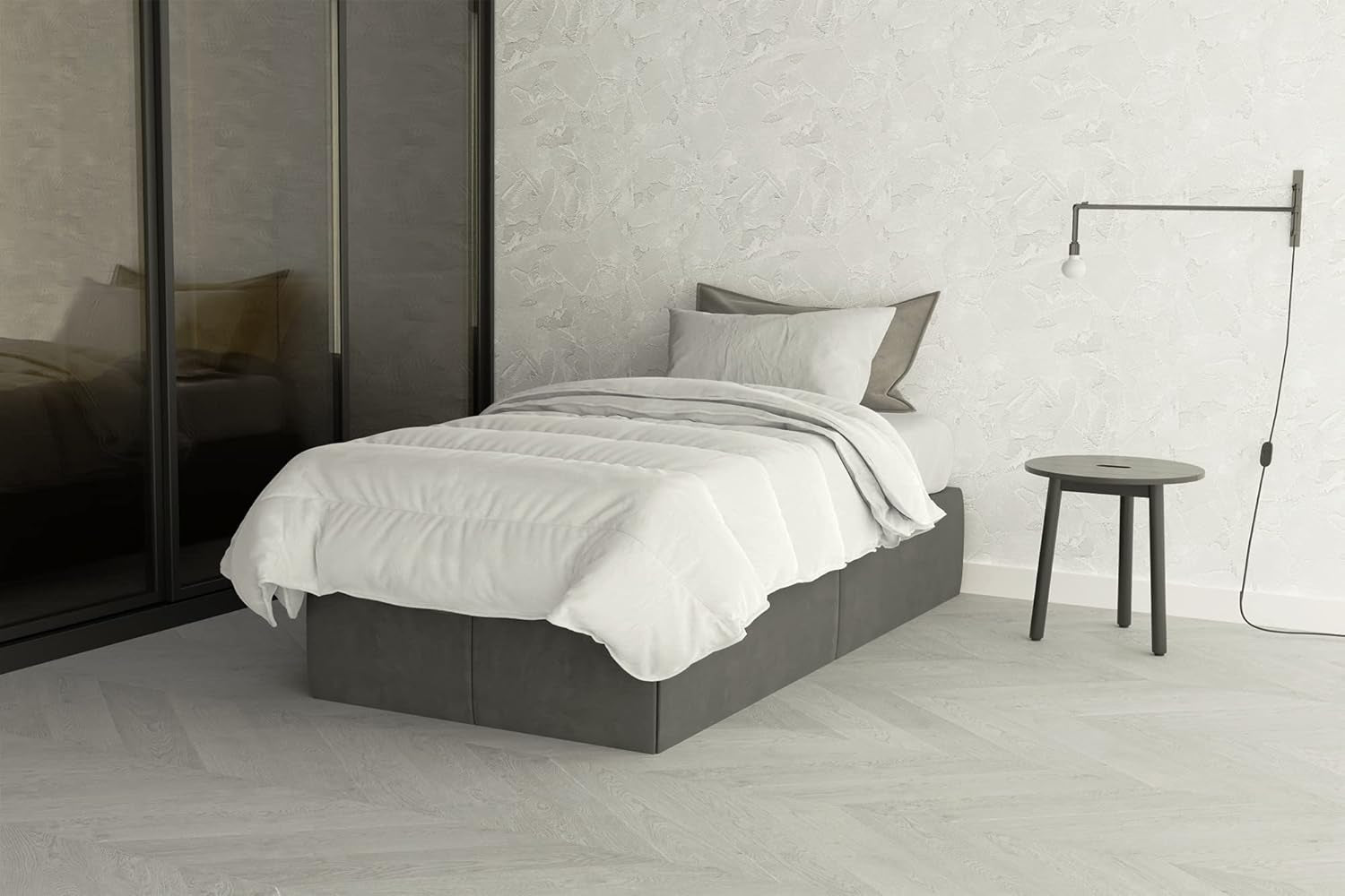 Edredón Prestige 4 Stagioni 4 Estaciones Blanco, 100% Microfibra, 150X200Cm Edredones y edredones Naty Shop
